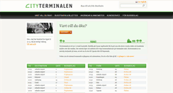 Desktop Screenshot of cityterminalen.com