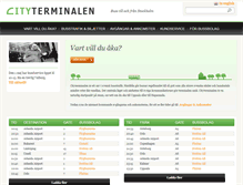 Tablet Screenshot of cityterminalen.com